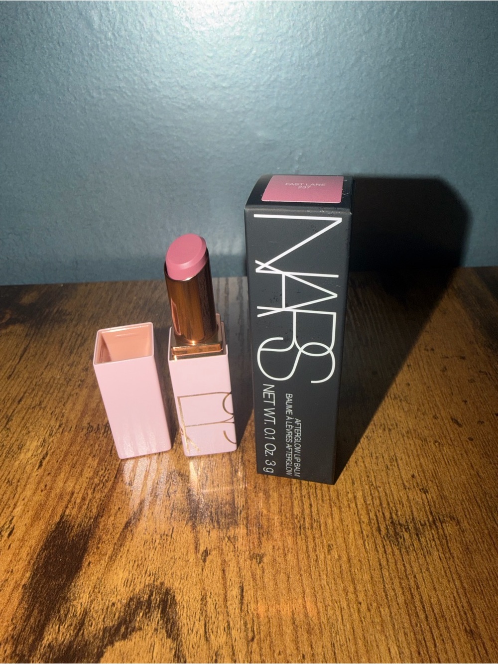 Nars Afterglow Lip Balm Shade Fast Lane 0.10 oz-Brand New in box